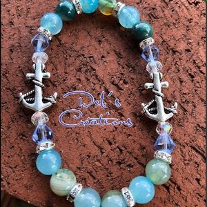 Custom made stretch bracelet